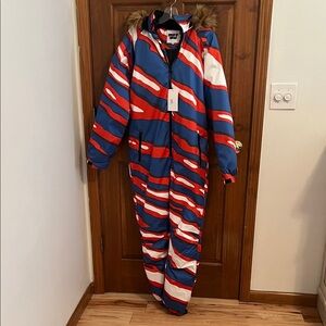 Buffalo Bills Leveled Up Zubaz Snowsuit